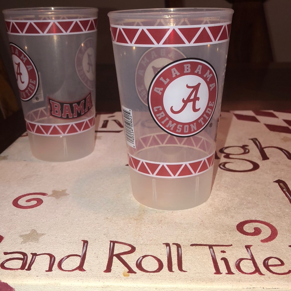 3 16oz Plastic cups